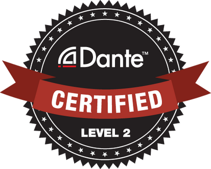 Dante Level 2 certificate